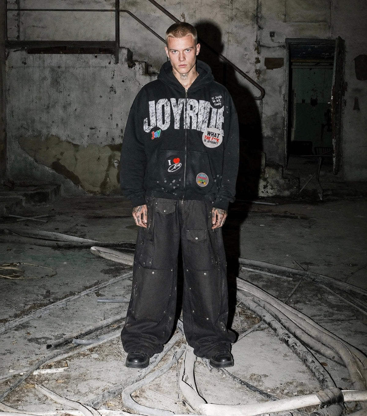 JOYRIDE PATCH HOODIE