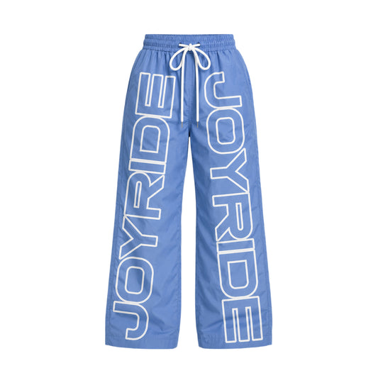 BIG Letter Track Pants Blue