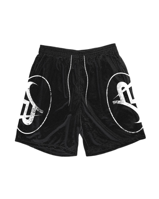 “BIG LOGO” MESH SHORTS