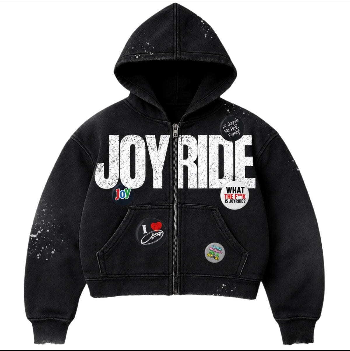 JOYRIDE PATCH HOODIE