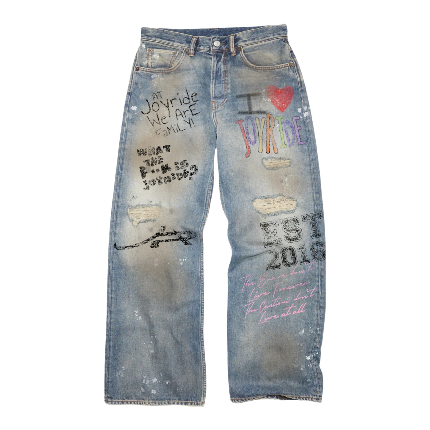 DOODLE BAGGY JEANS
