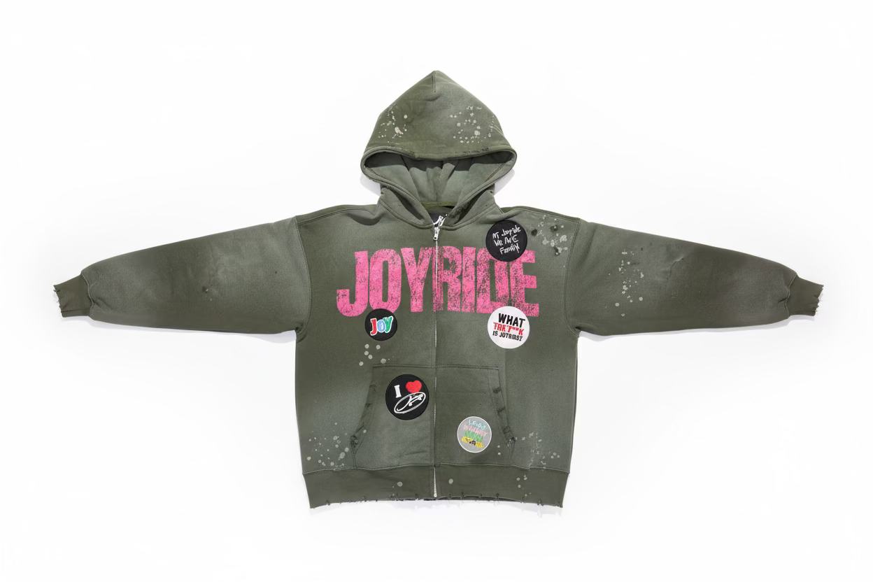 JOYRIDE PATCH HOODIE