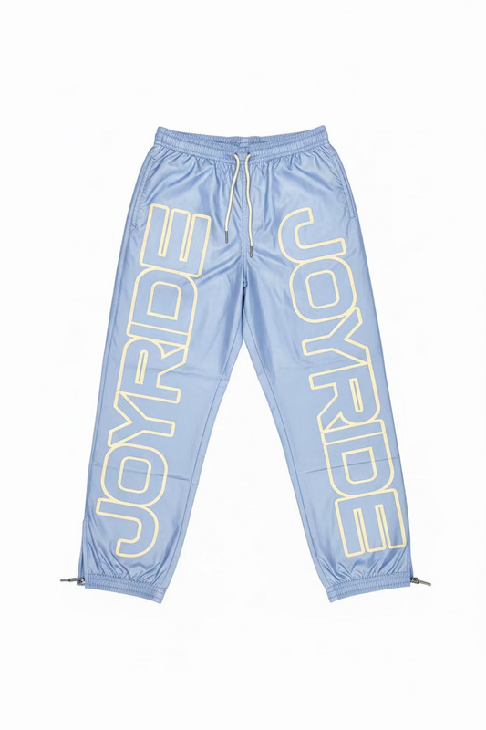 BIG Letter Track Pants Blue