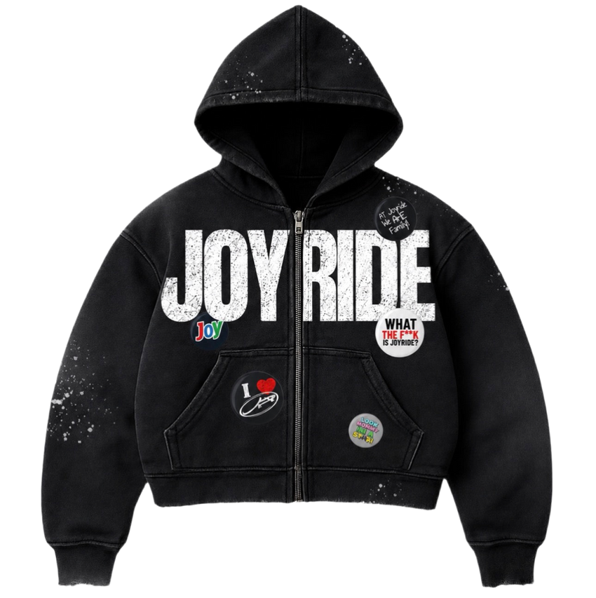 JOYRIDE PATCH HOODIE
